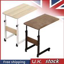 Over Bed Table Height Adjustable Mobile Hospital Overbed Aid Chair Laptop Tray