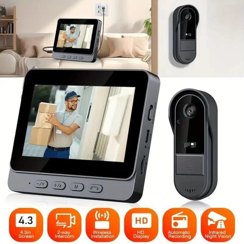 Wireless video doorbell - hd,