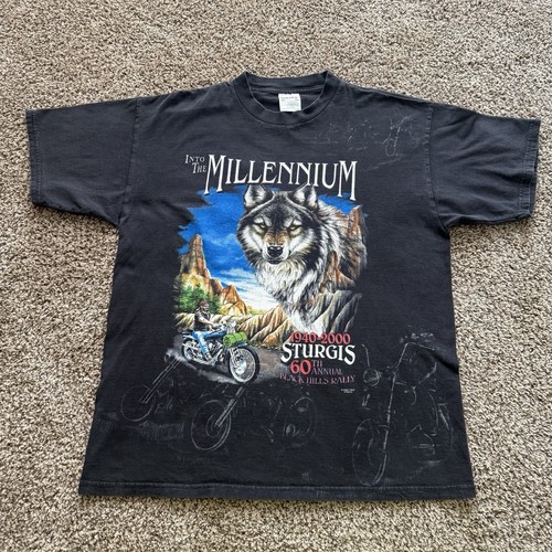 Vintage sturgis biker - vintage,