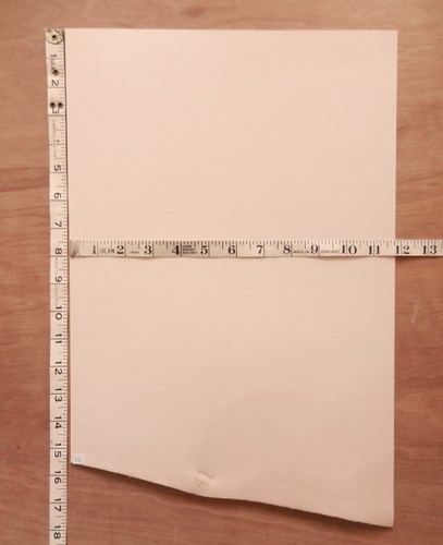 Veg tan leather offcuts 2mm - tan,