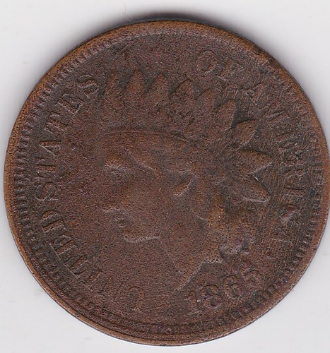 1865 indian head cent early - ,
