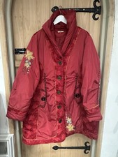 Joe Browns Red Padded Coat