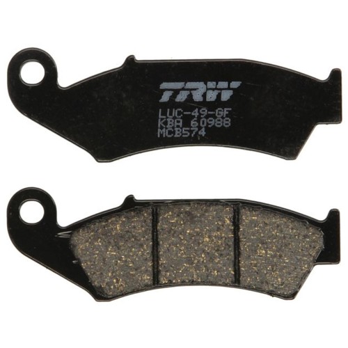 Trw front brake pads - trw, fit