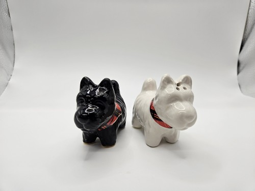 Vintage style ceramic salt and - ceramic,