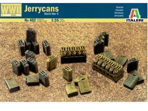 Italeri 402 jerry cans - 1/35,
