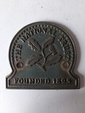 National trust badge Grill fitting. Motorclub badge