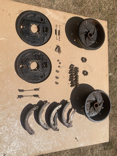 Original front drum - front, brakes