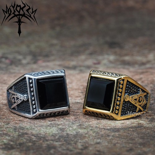 Mens freemason black onyx - freemason,