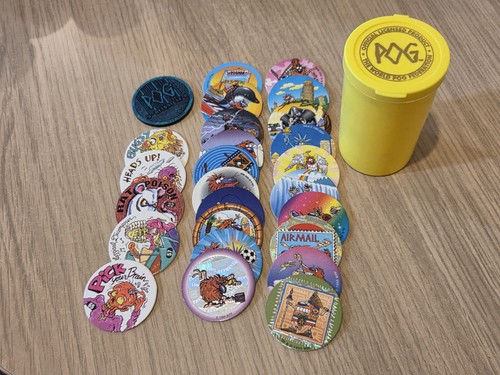 Pog container pogs and - container,