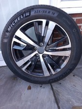 Alloy Wheel Peugeot 3008 2018-24 18  Inch Rim ET49 7.5 X18 9809687377 With Tyre