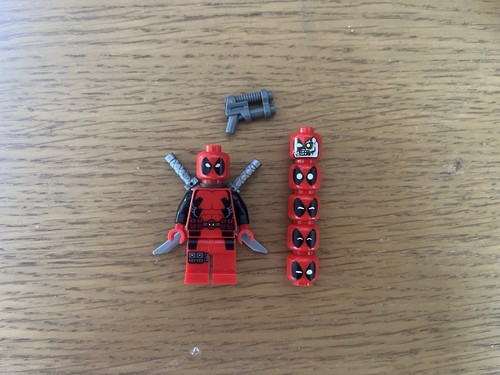 Lego deadpool minifigure - lego,