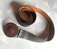 Vintage Levi Strauss Belt and Buckle - 1970's