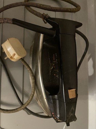 Vintage sunbeam iron model - vintage,