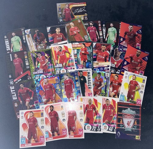 Match attax liverpool trading - match,