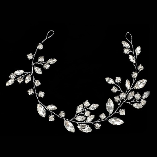 Crystal bridal hair - bridal,