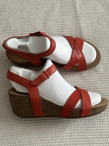 Clarks artisan orange leather - clarks,
