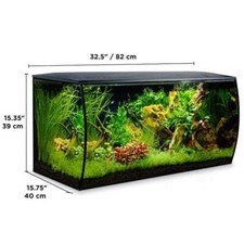 Fluval flex 123l - 123l, black