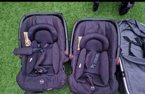 Cupla duo twin pram - duo,