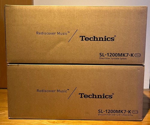 Technics 1200mk7 black 2 - sl-1200mk7-k,
