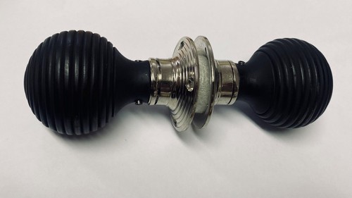 Brass chrome polished - brass, wood