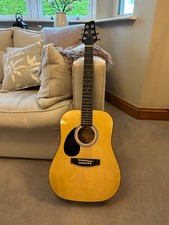 Stagg SW201 Left Handed 3/4 Size Left Handed Acoustic Guitar (JF131M)