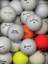 36 Mixed Golf Balls Callaway Titleist Srixon Slazenger Pinnacle Budget Premium