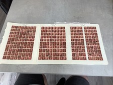Sg43 penny red plate - sg43,