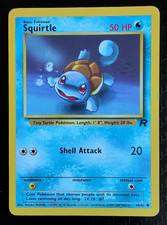 Squirtle  68/82 - Team Rocket