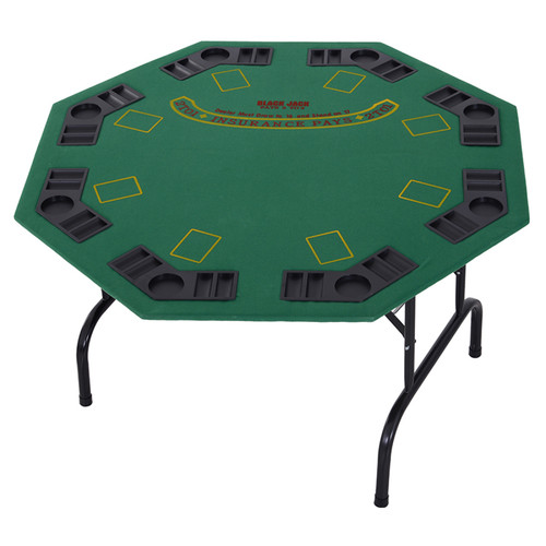 Player folding poker table - player,