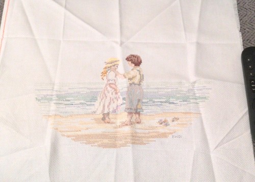 Girl and boy - and, seaside