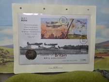 Coin first day cover battle - coin,
