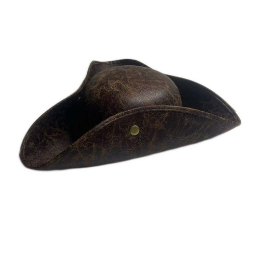Pirate tricorn hat faux - tricorn,