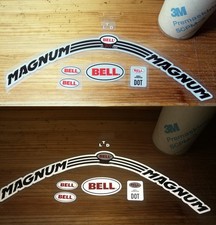 Bell Magnum helmet reflective 3m decal set vinyl stickers stickers ステッ