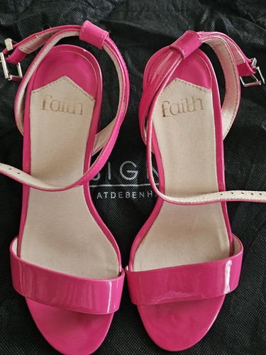 Faith pink ankle strap - ankle, sandals