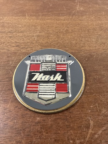 Vtg 50s nash license - 50s,