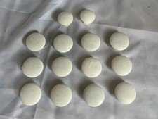 Vintage white painted wood - 14,