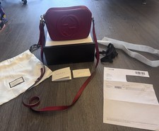Gucci Red Soho Disco Bag RRP