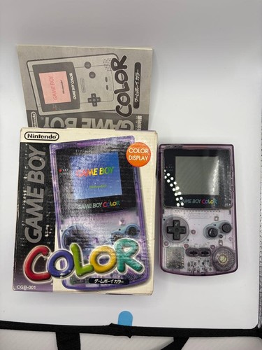 Nintendo game boy color clear - nintendo,