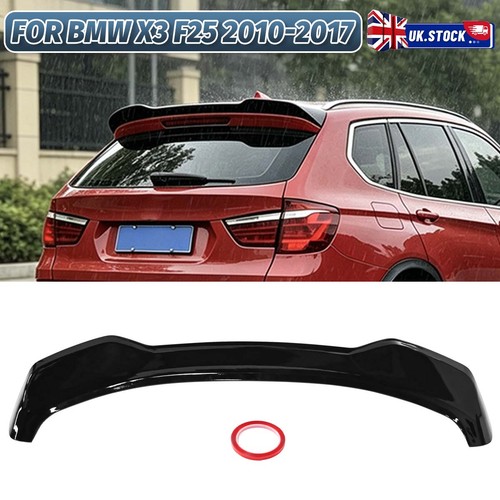 Gloss black rear roof spoiler - gloss,
