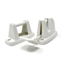 White door clip - door, spacer