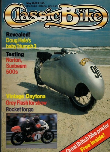 Classic bike magazine - 1987, may