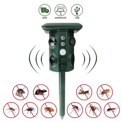Solar ultrasonic repeller - ultrasonic,