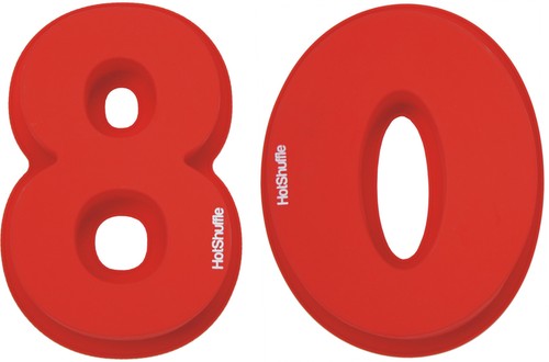 Large silicone number - large,