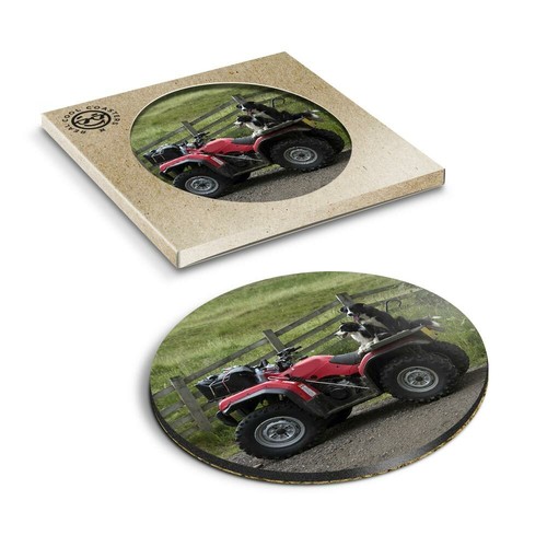 Boxed round coasters - x,