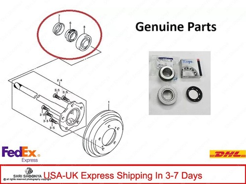 Rear wheel bearing kit - rear,