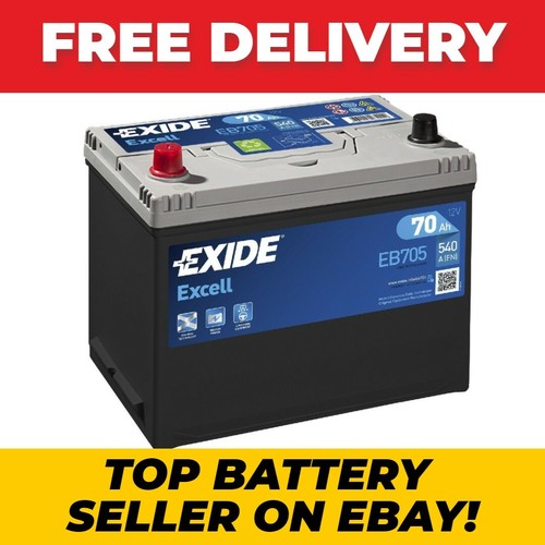 Exide excell eb705 car battery - excell,