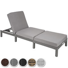 Sun Lounger Rattan Garden