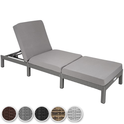 Sun lounger rattan garden - lounger,