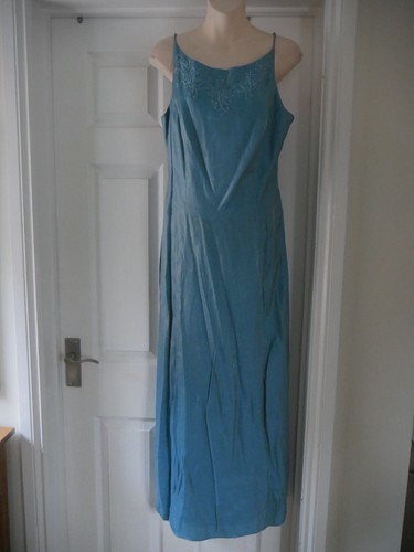 Debut ball gown shimmer - gown, blue