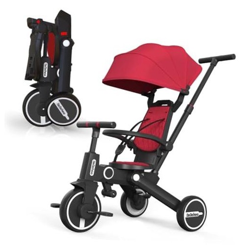 Tricycle stroller for - 7-in-1,